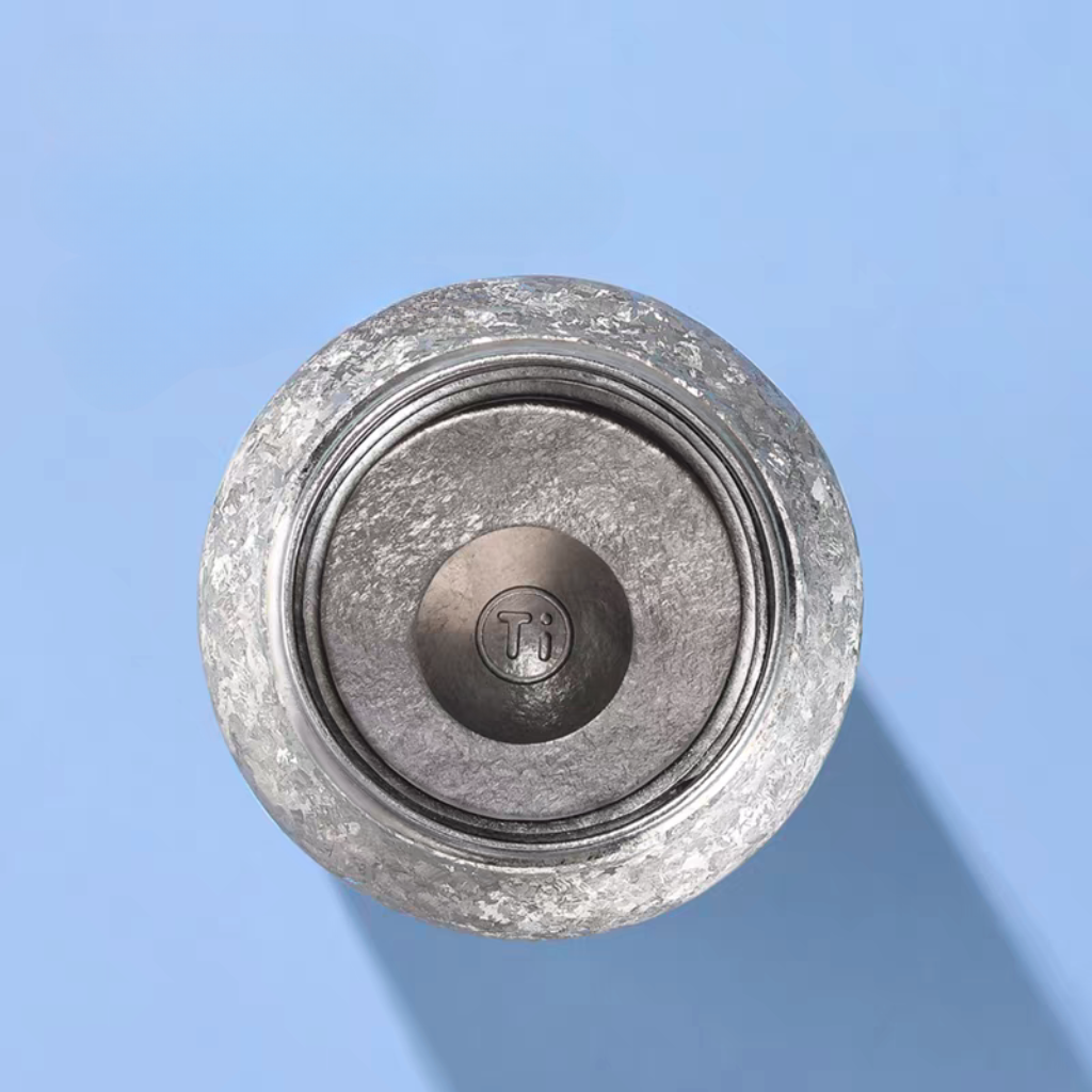 17oz (500ml) Ti Double-Wall Tumbler with Flexible Straw Cap