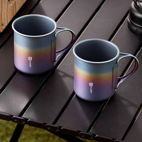 300ML Titanium Anodized Single Layer Mug