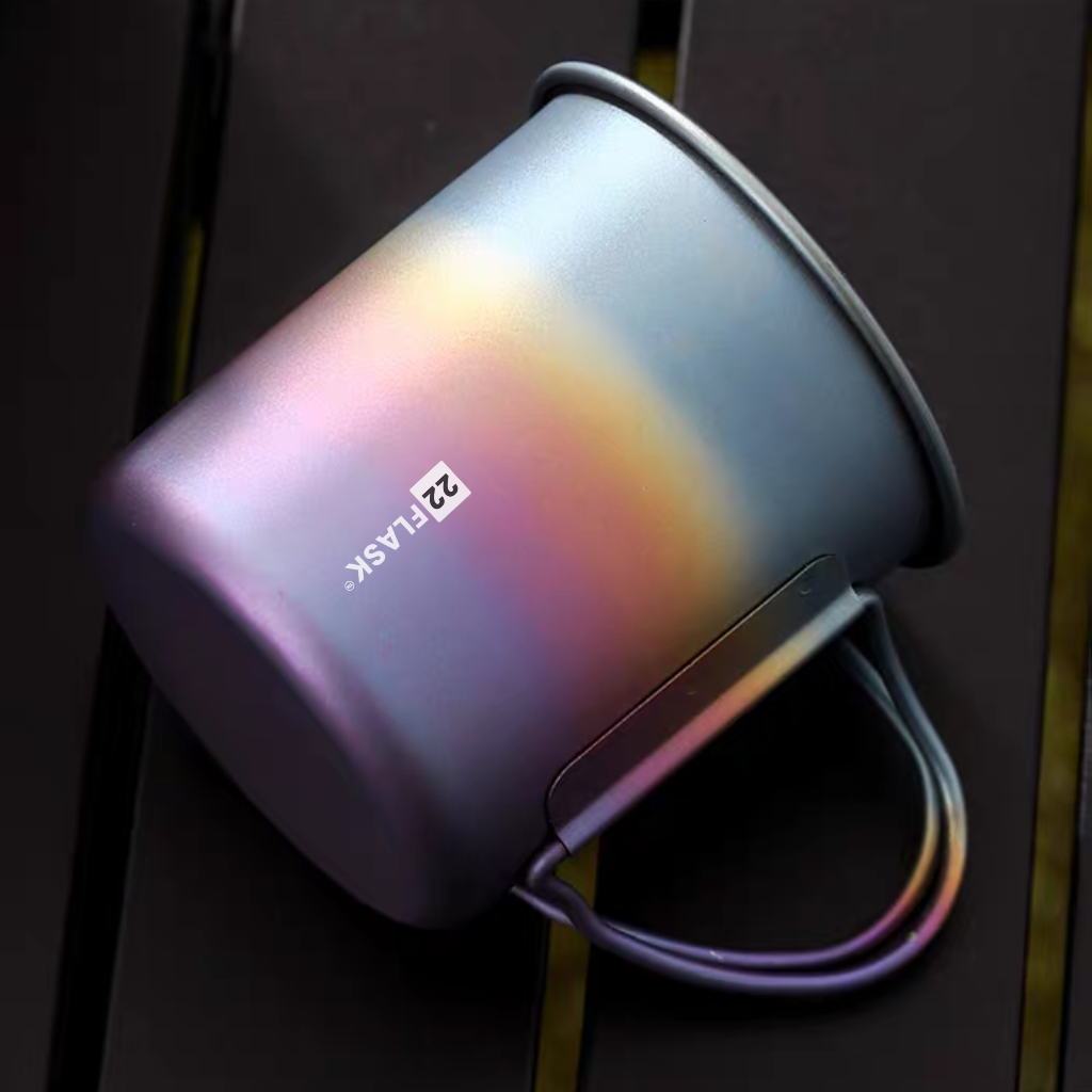 300ML Titanium Anodized Single Layer Mug