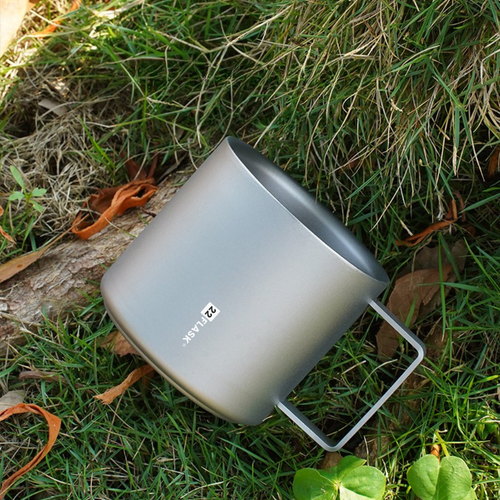 100ml/220ml Ti Double-Wall Coffee Cup