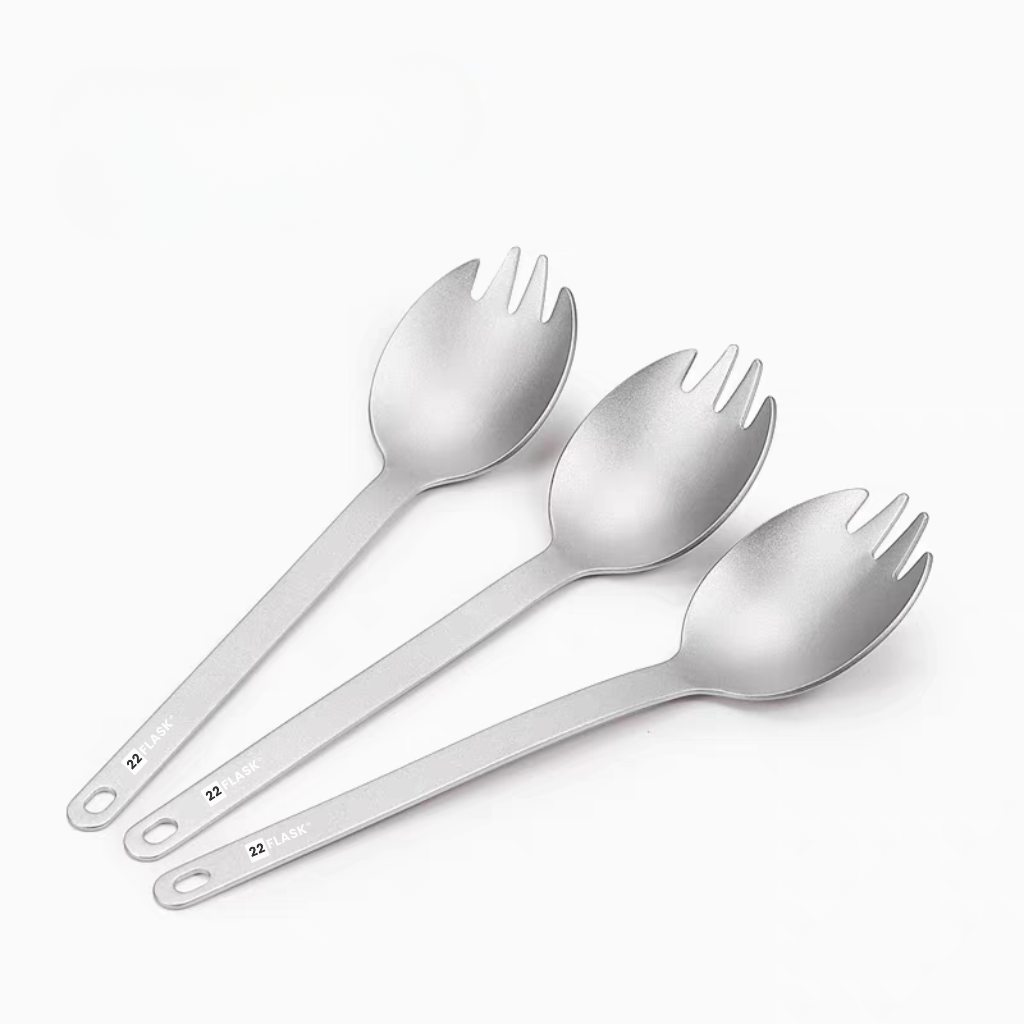 Titanium Spork, Sturdy Handle