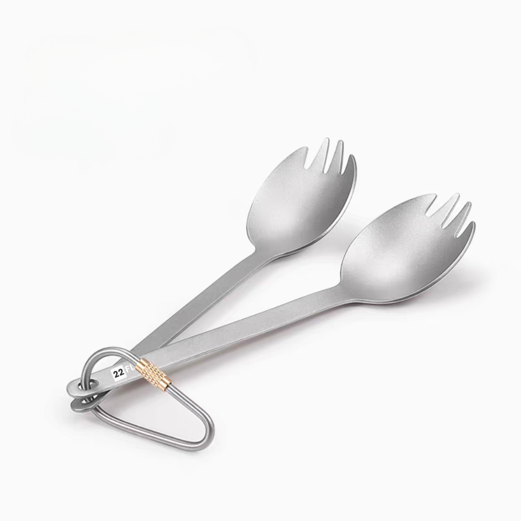 Titanium Spork, Sturdy Handle