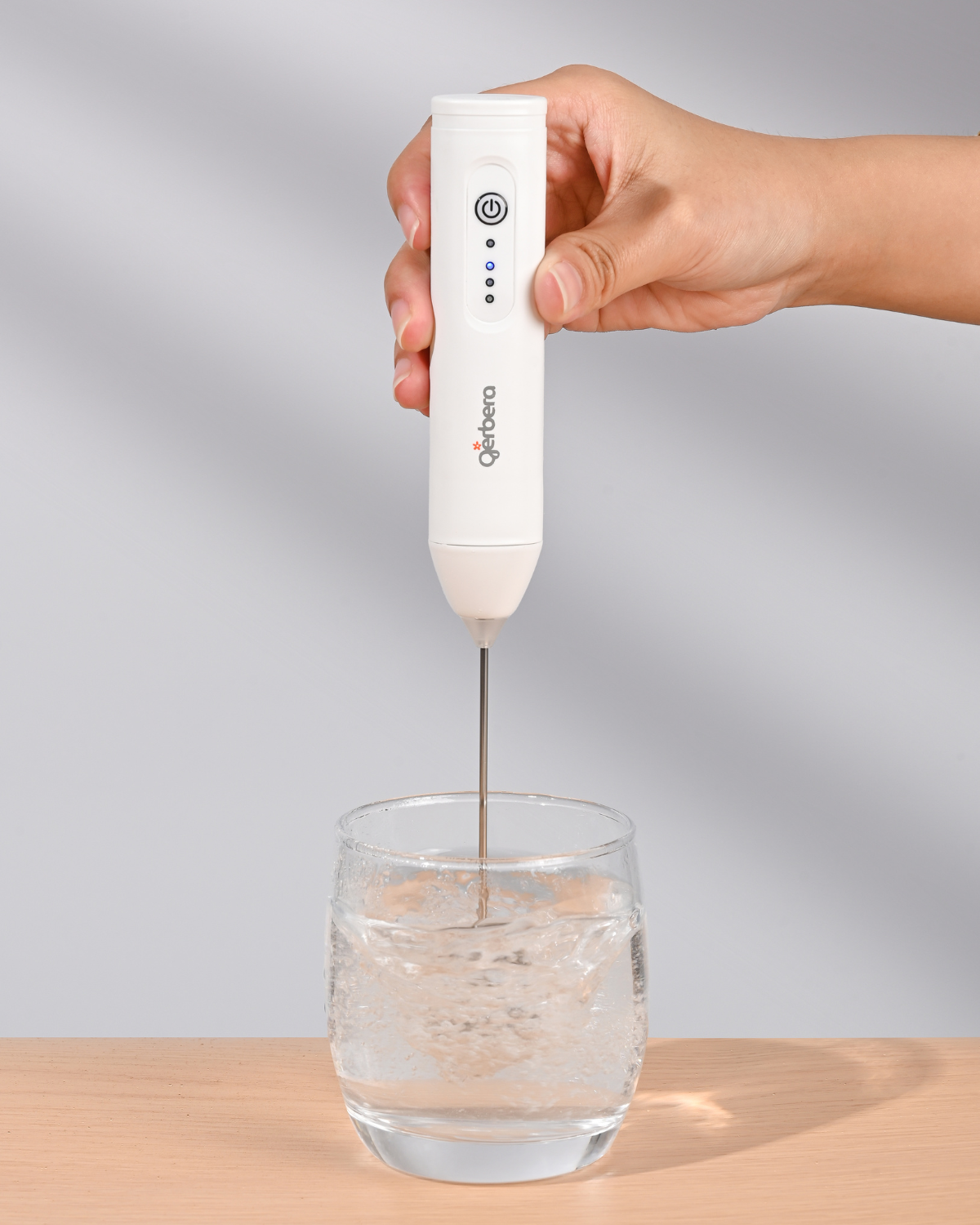 Gerbera 3-Speed Electric Milk Frother, Fast, Quiet, Powerful