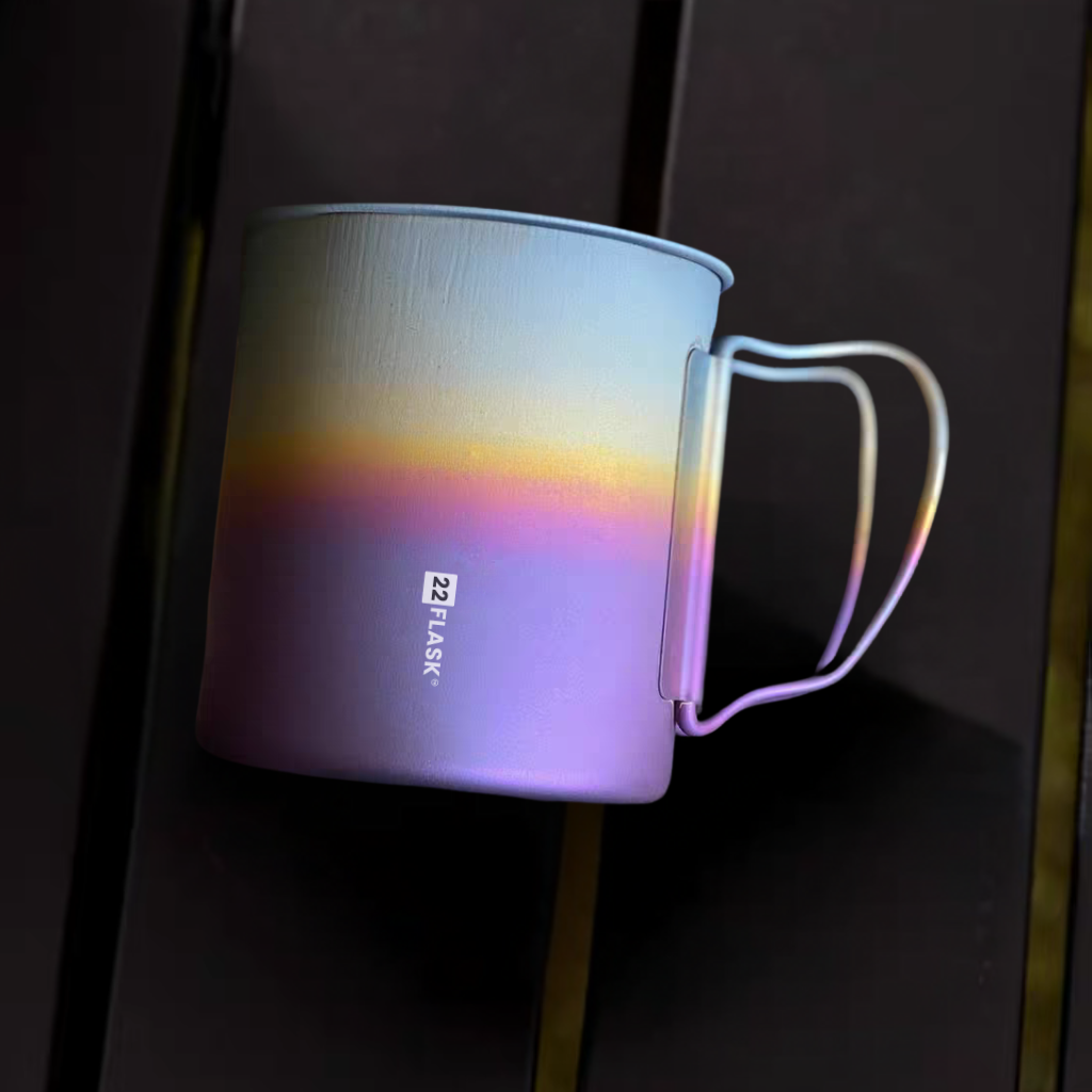 450ML Ti Anodized Stackable Mug