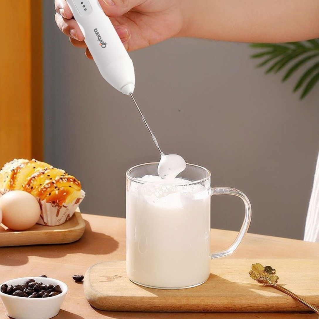 Gerbera 3-Speed Electric Milk Frother, Fast, Quiet, Powerful